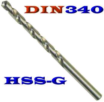 HSS G Spiralbohrer DIN 340 Typ NR  12,5 mm