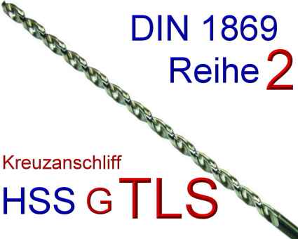 Din 1869 Bohrer HSSG TLS Reihe 2 D=  