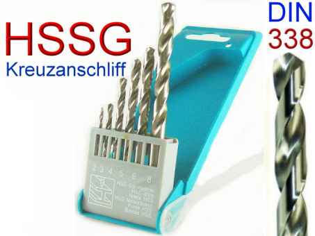 HSSG Bohrer Set 6 tlg  