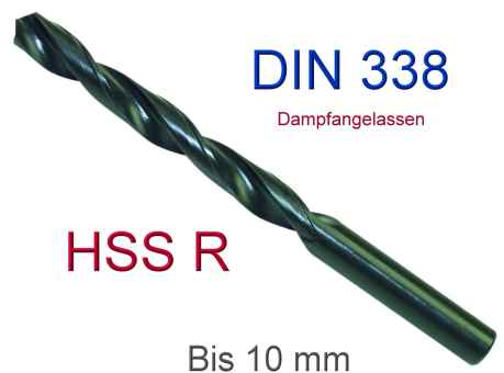Spiralbohrer Din 338 NR HSSR 5.8 mm