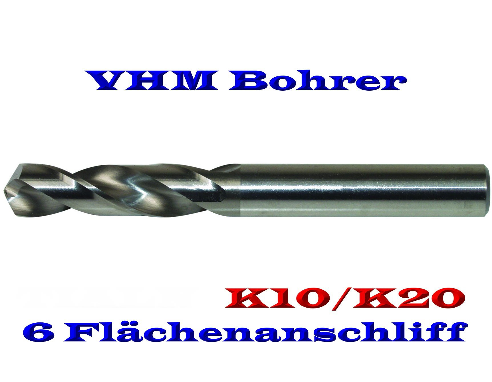 FORMAT Spiralbohrer DIN 8037 N HM 13,00mm 